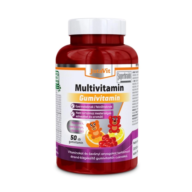 JutaVit - Multivitamin 60x gumivitamin gyermekeknek